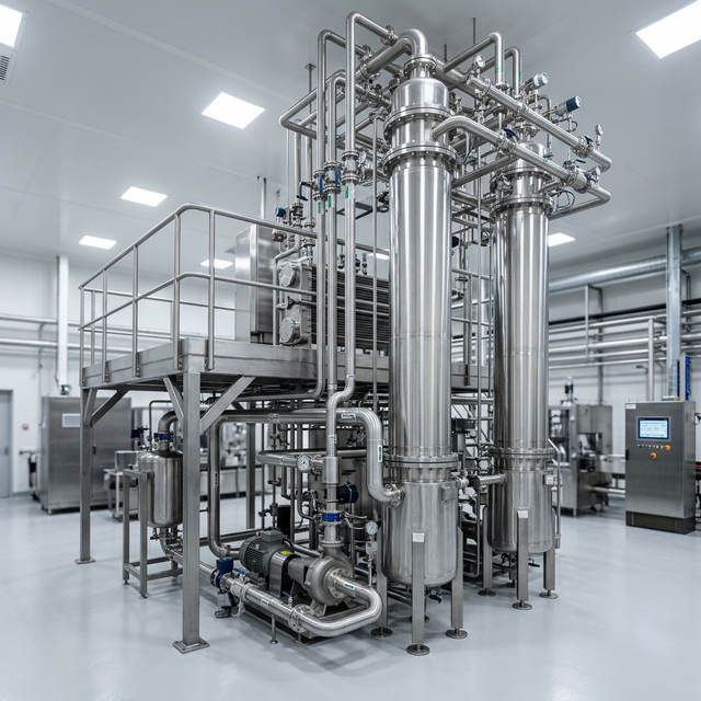 Rototech Product Concentration Falling Film Evaporator
